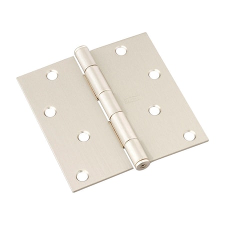 National Hardware National Hardware 4 in. L Satin Nickel Door Hinge 1 pk N830-249